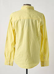 Chemise manches longues jaune DAYTONA pour homme seconde vue