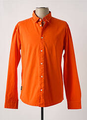 Chemise manches longues orange DAYTONA pour homme seconde vue