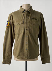 Chemise manches longues vert DAYTONA pour homme seconde vue