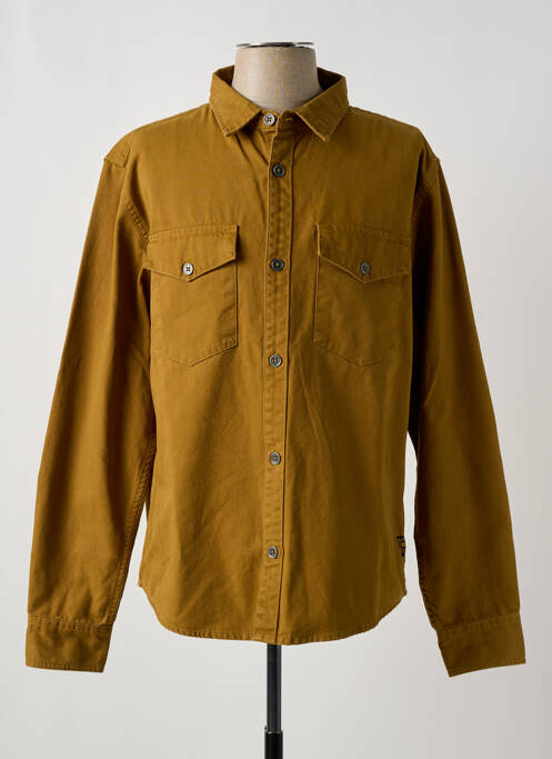 Chemise manches longues beige DAYTONA pour homme
