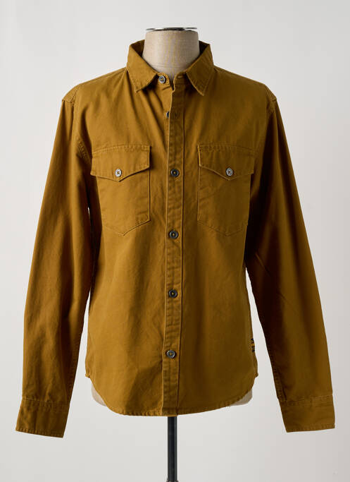 Chemise manches longues beige DAYTONA pour homme