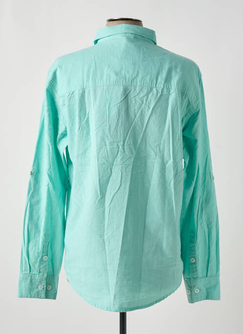 Chemise manches longues vert DAYTONA homme
