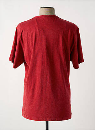 T-shirt coupe droite manches courtes rouge DAYTONA homme
