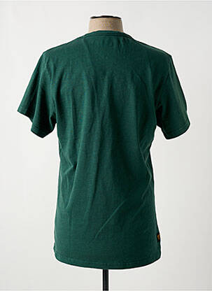 T-shirt coupe droite manches courtes vert DAYTONA homme