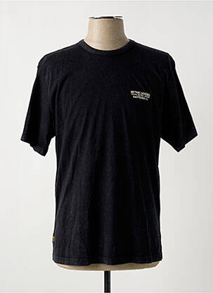 T-shirt coupe droite manches courtes noir DAYTONA homme