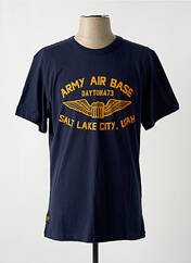 T-shirt bleu DAYTONA pour homme seconde vue