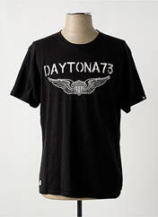 T-shirt noir DAYTONA pour homme seconde vue