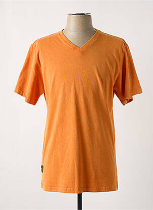 T-shirt orange DAYTONA pour homme