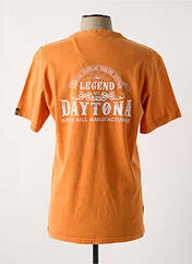 T-shirt orange DAYTONA pour homme seconde vue
