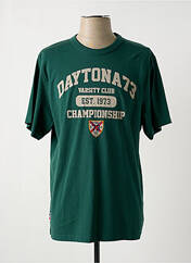 T-shirt vert DAYTONA pour homme seconde vue