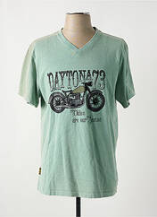 T-shirt vert DAYTONA pour homme seconde vue