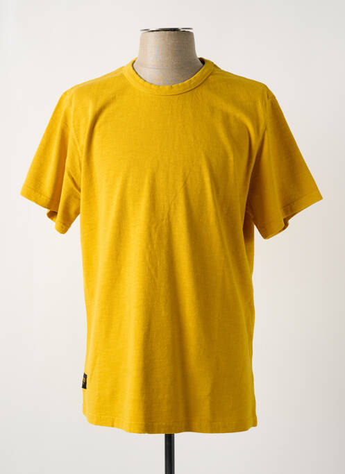 T-shirt jaune DAYTONA pour homme