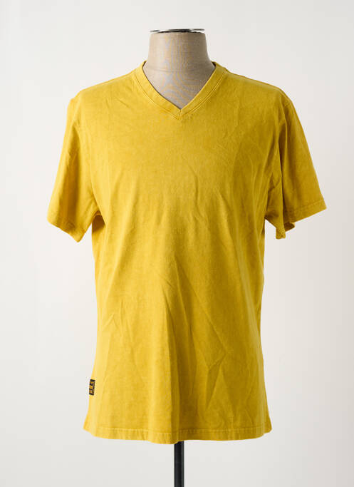 T-shirt jaune DAYTONA pour homme