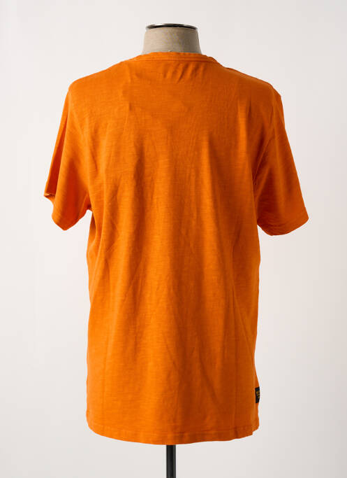 T-shirt orange DAYTONA pour homme