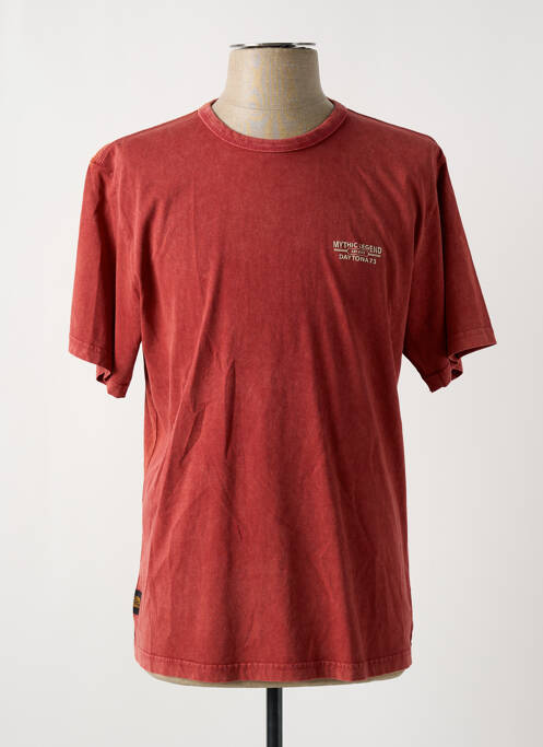 T-shirt rouge DAYTONA pour homme