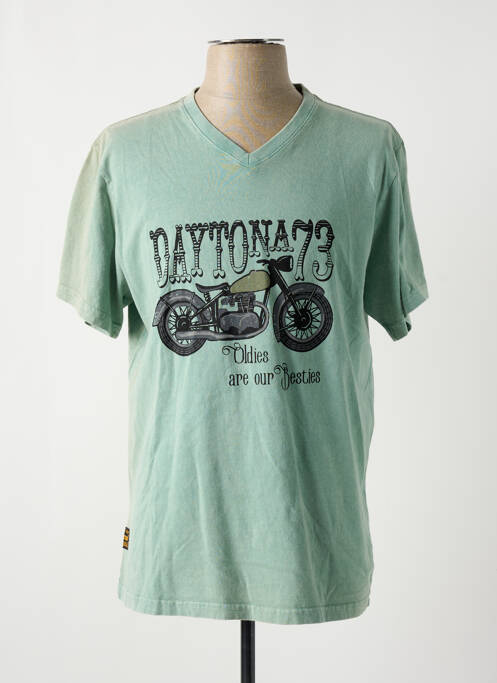 T-shirt vert DAYTONA pour homme