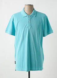 Polo coupe droite manches courtes bleu DAYTONA homme