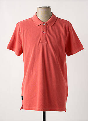 Polo coupe droite manches courtes rose DAYTONA homme