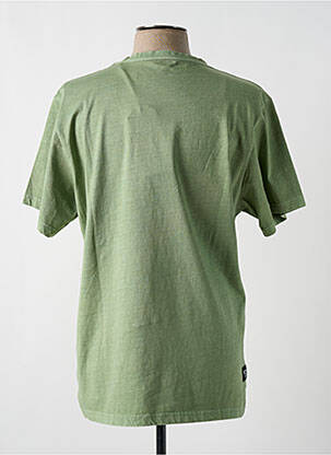 T-shirt coupe droite manches courtes vert DAYTONA homme