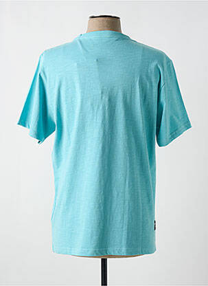 T-shirt coupe droite manches courtes bleu DAYTONA homme