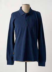 Polo bleu DAYTONA pour homme seconde vue