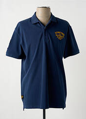 Polo bleu DAYTONA pour homme seconde vue