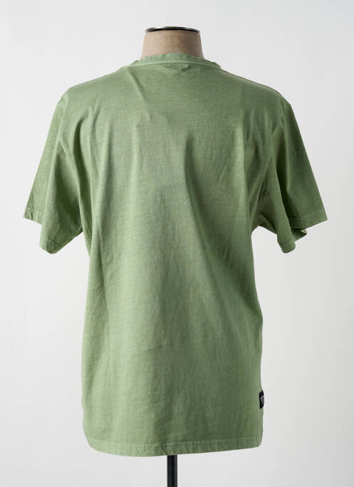 T-shirt coupe droite manches courtes vert DAYTONA homme