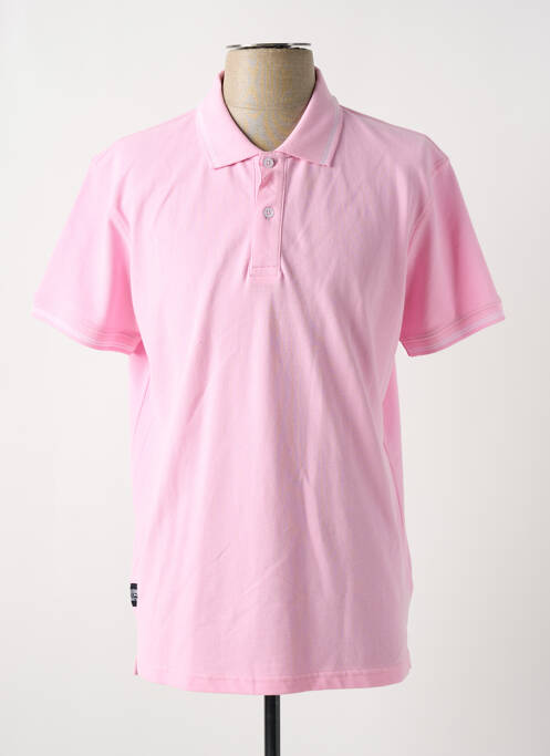 Polo rose DAYTONA pour homme