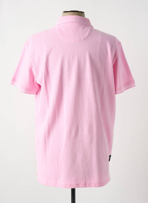 Polo rose DAYTONA pour homme