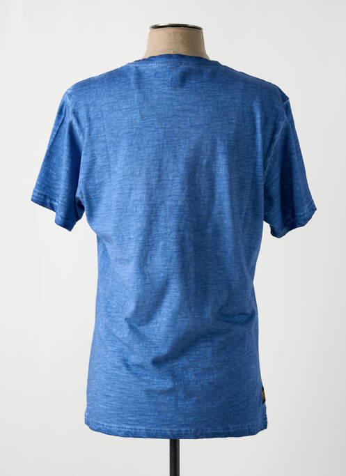 T-shirt bleu DAYTONA pour homme