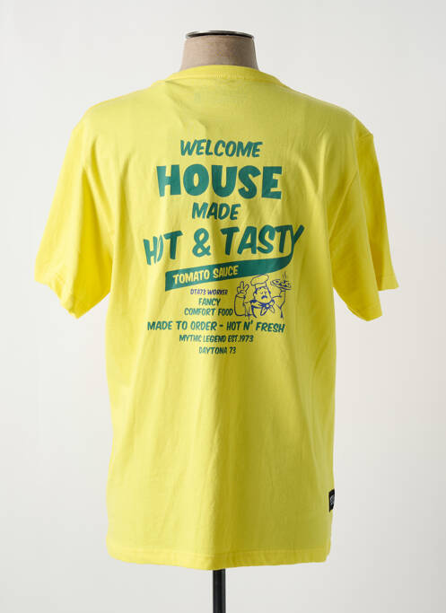 T-shirt jaune DAYTONA homme