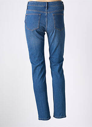 Jeans skinny taille haute taille haute bleu JULIE GUERLANDE femme
