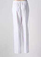 Pantalon droit blanc JULIE GUERLANDE pour femme seconde vue