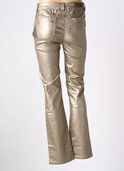 Pantalon droit or JULIE GUERLANDE pour femme seconde vue