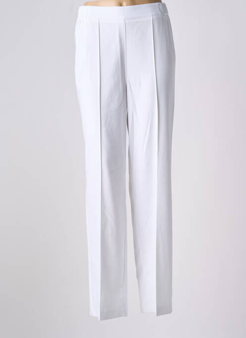 Pantalon droit blanc JULIE GUERLANDE pour femme