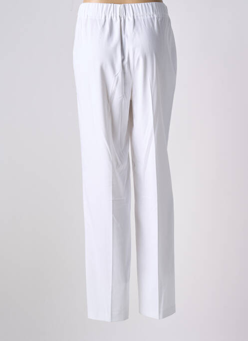 Pantalon droit blanc JULIE GUERLANDE pour femme