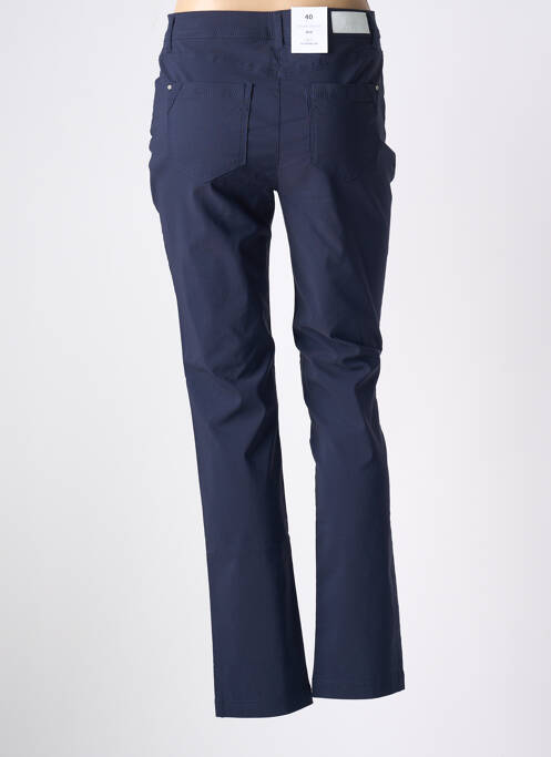 Pantalon droit bleu JULIE GUERLANDE pour femme