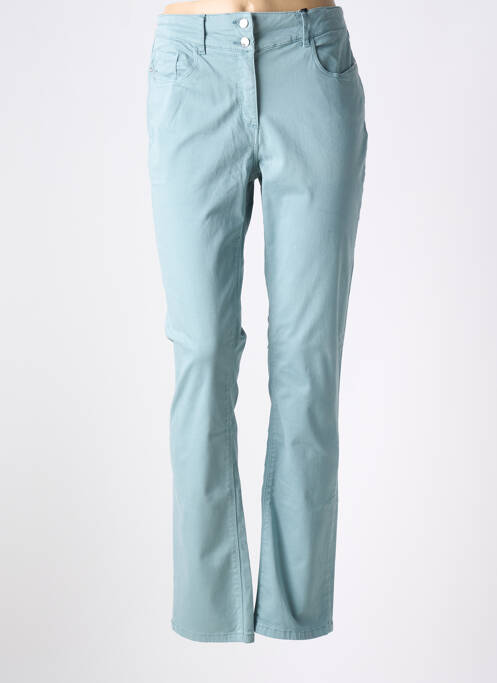 Pantalon droit vert JULIE GUERLANDE pour femme