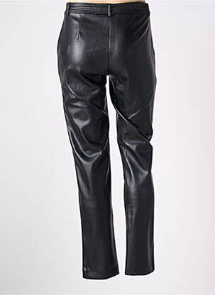 Pantalon slim taille normale taille normale noir JULIE GUERLANDE femme