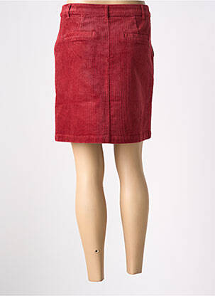 Jupe courte poches rouge C'EST BEAU LA VIE femme