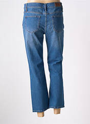 Jeans coupe droite bleu JULIE GUERLANDE pour femme seconde vue