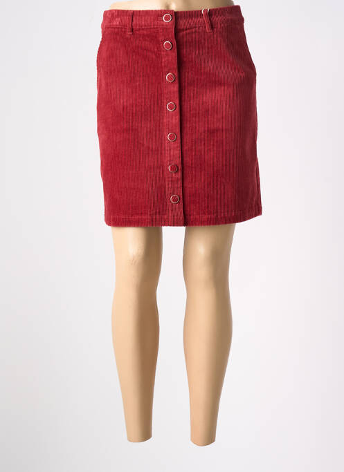 Jupe courte poches rouge C'EST BEAU LA VIE femme