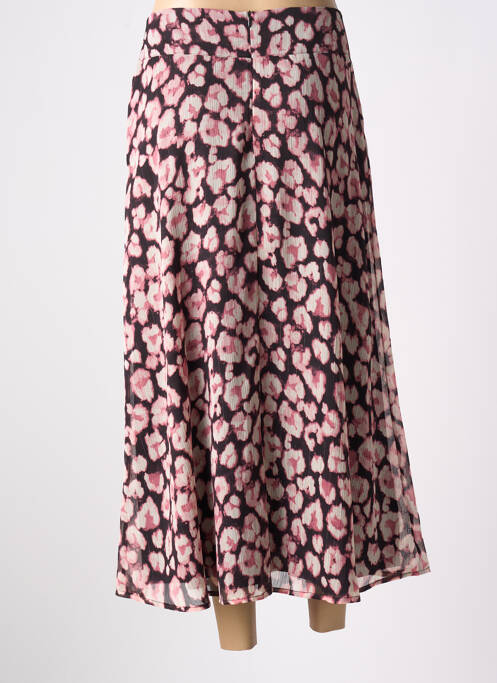 Jupe mi-longue noir JULIE GUERLANDE pour femme