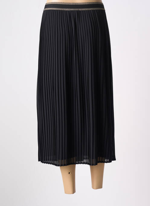 Jupe mi-longue noir JULIE GUERLANDE pour femme