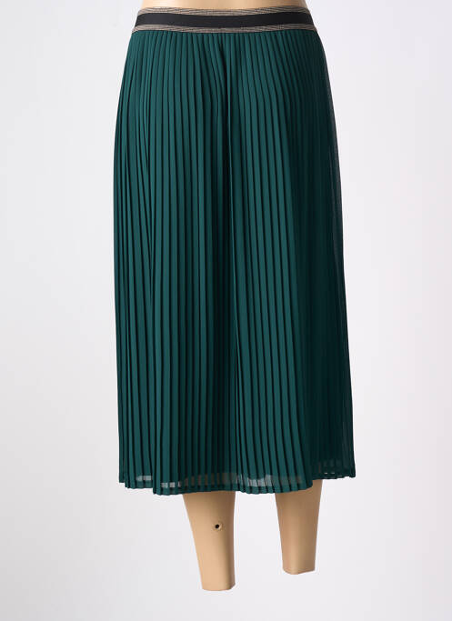 Jupe mi-longue vert JULIE GUERLANDE pour femme