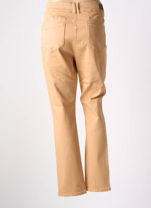 Pantalon droit marron JULIE GUERLANDE pour femme