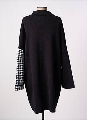 Gilet manches longues coupe cintrée noir KARIN HERTZ femme