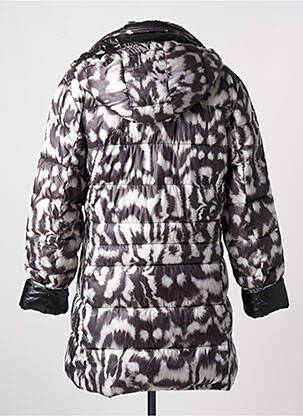 Doudoune poches a capuche noir GREEN GOOSE femme