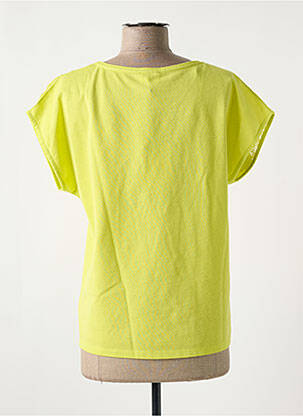 Top manches courtes manches courtes jaune JULIE GUERLANDE femme