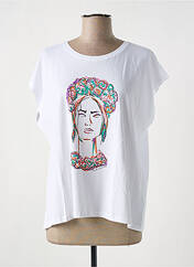 T-shirt blanc JULIE GUERLANDE pour femme seconde vue